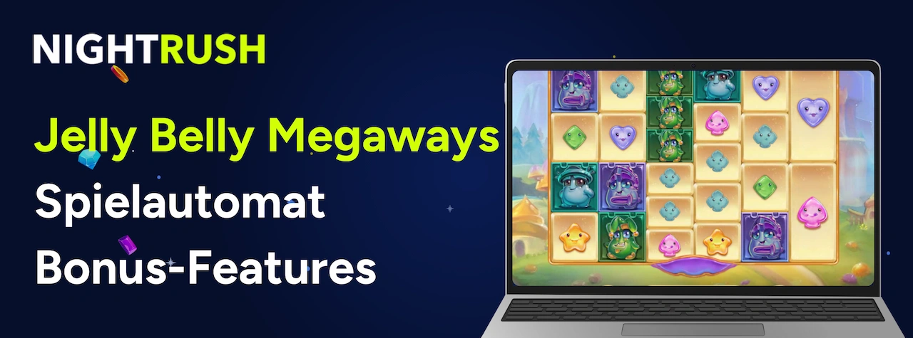 Jelly Belly Megaways Slot mit Bonus Features