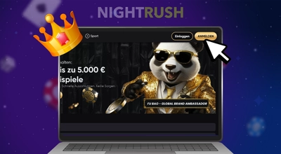 Golden Panda Casino Anmeldung