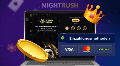 Golden Panda Casino Einzahlungsmethoden