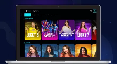 Live Casino Spielangebot mit Blackjack und Roulette