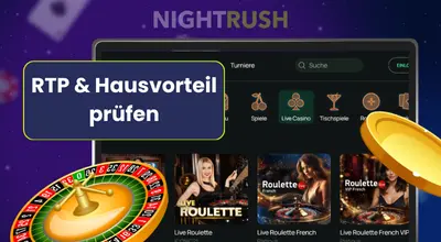 RTP & Hausvorteil im Live Casino prüfen