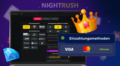 Guthaben im Online Casino einzahlen