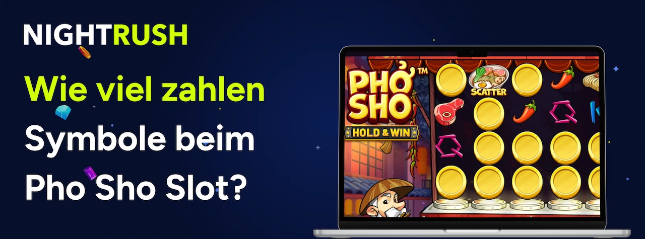 Nightrush Banner mit Gameplay und Features bei Pho Sho Slot