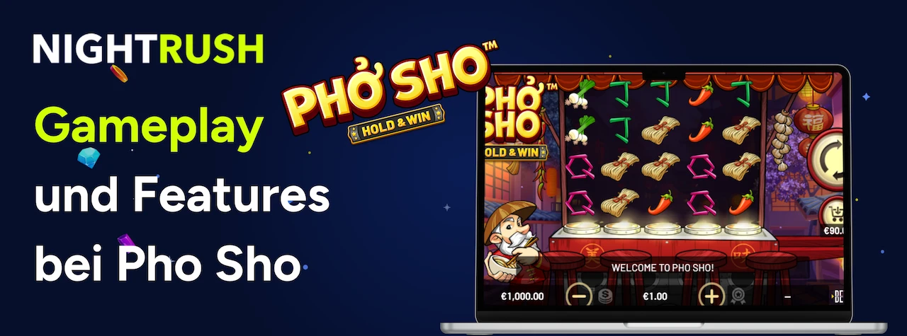 Gameplay und Features bei Pho Sho Slot