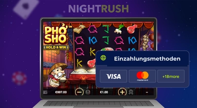 Einzahlungsmethoden im Pho Sho Casino