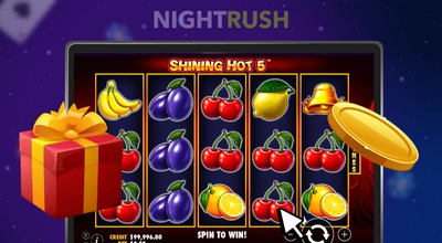 Gewinne beim Shining Hot 5 Slot auszahlen.