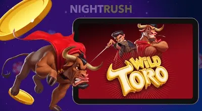 Wild Toro Slot mit Stier und Goldmünze