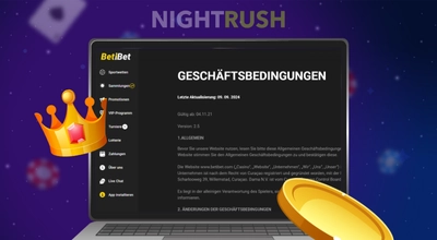 AGB bei Betibet Casino.
