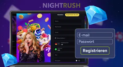 Registriere dich und verifiziere deine Details