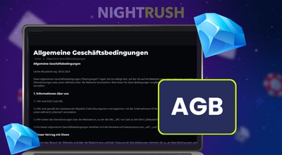 Allgemeine Geschäftsbedingungen von Instant Casino.