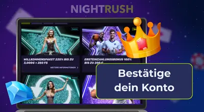 Spielerkonto bestätigen bei Sportuna