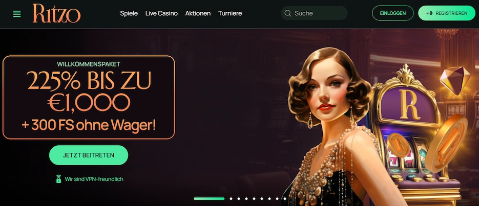 Ritzo Startseiten.