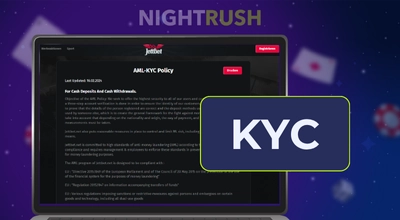 Jettbet Casino mit KYC und Verifikation