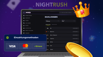 Die verschiedenen Einzahlungsmethoden von Madcasino