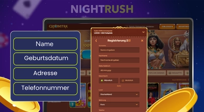 Cleobetra Casino Anmeldeformular