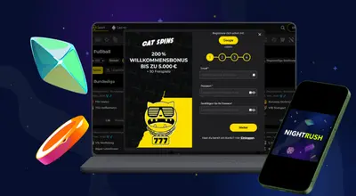 Konto bei Cat Spins Casino erstellen