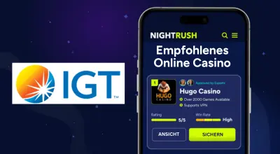 Casino Lizenz genehmigt von Nightrush