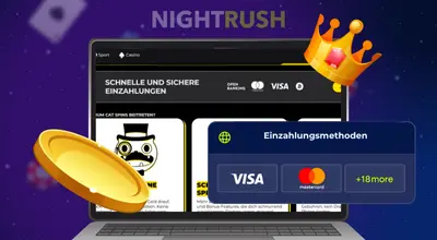 Einzahlung bei Cat Spins Casino vornehmen