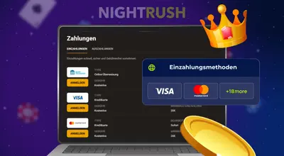 SlotLair Casino Webseite mit unterschiedlichen Zahlungsmethoden