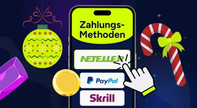 Zahlungsmethoden wie Neteller, Skrill und PayPal