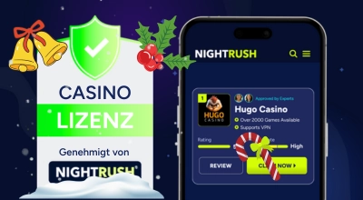Casino Lizenz für Online Casinos genehmigt von Nightrush