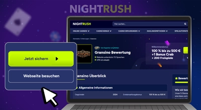Gransino Casino Seite bei Nightrush