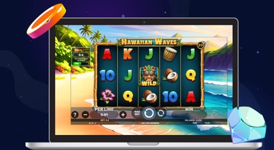 Hawaiian Waves Spielautomat im Demo-Modus