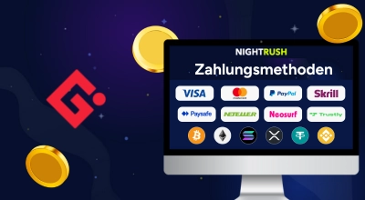 Zahlungsmethoden wie Visa, Mastercard, Neteller, Skrill und PayPal