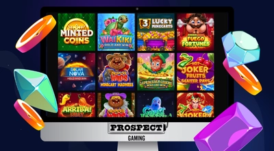 Spielauswahl beliebter Prospect Gaming Spielautomaten