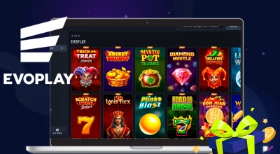 Evoplay Casinos mit Auswahl an Spielautomaten