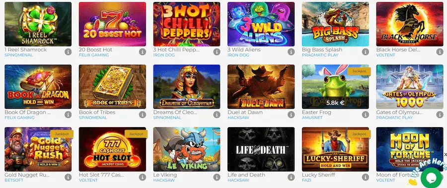 Wolfy Casino Startseite