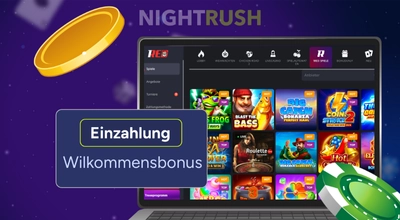 1Red Casino Willkommensbonus sichern.