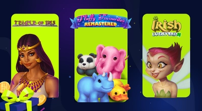 Auswahl an Eyecon Casinospielen