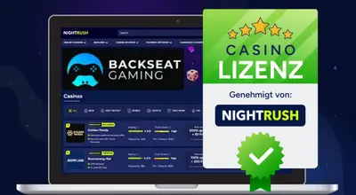 Backseat Gaming Casinos bei Nightrush im Vergleich