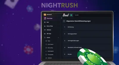 Beef Casino Allgemeinen Geschäftsbedingungen