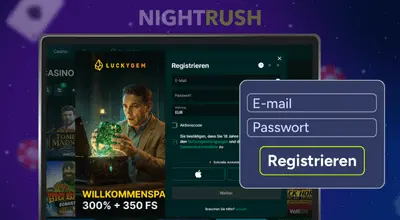 Luckygem Casino Anmeldung