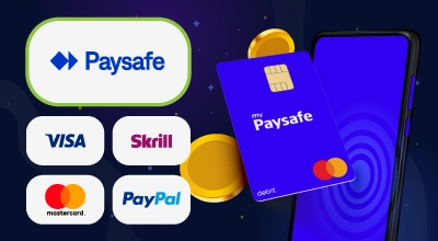 Paysafe- und E-Wallet-Zahlungsoptionen für Online-Transaktionen.