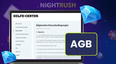 RocketSpin Casino Allgemeinen Geschäftsbedingungen