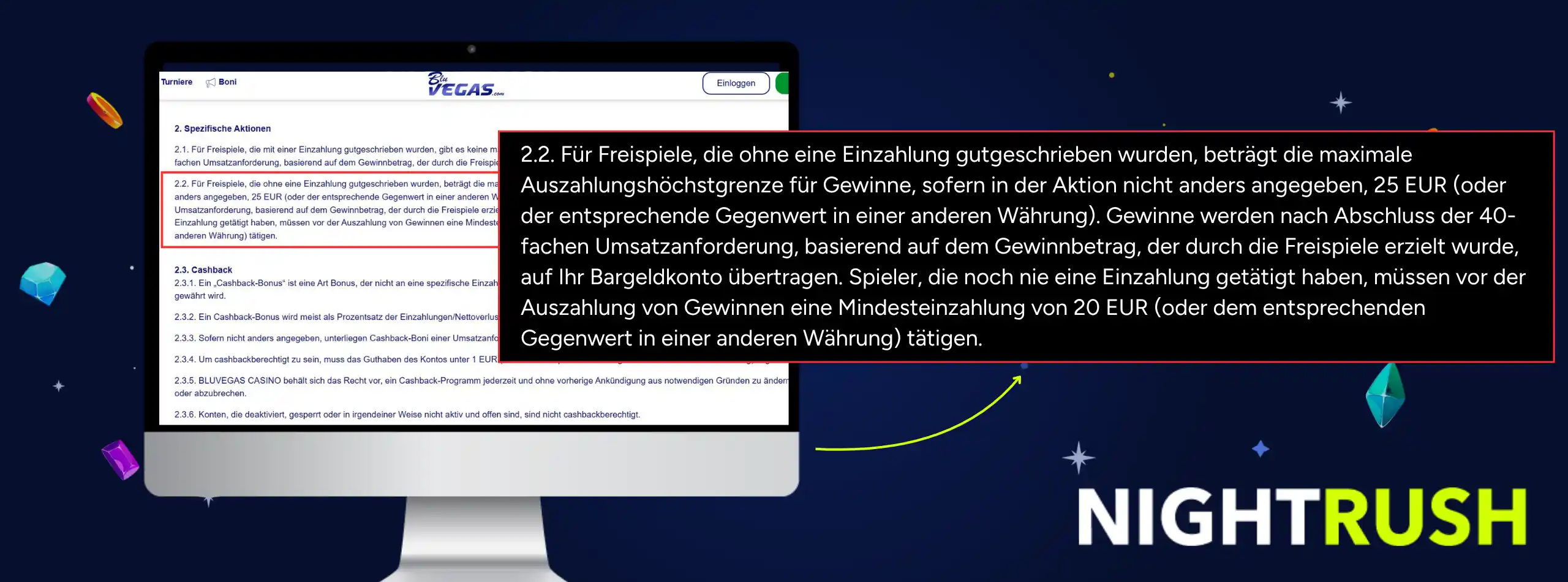 Bonus-Infos aus Lenas Test