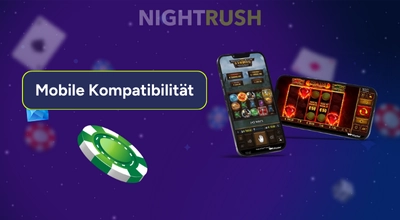 Ein Smartphone mit Casinospielen