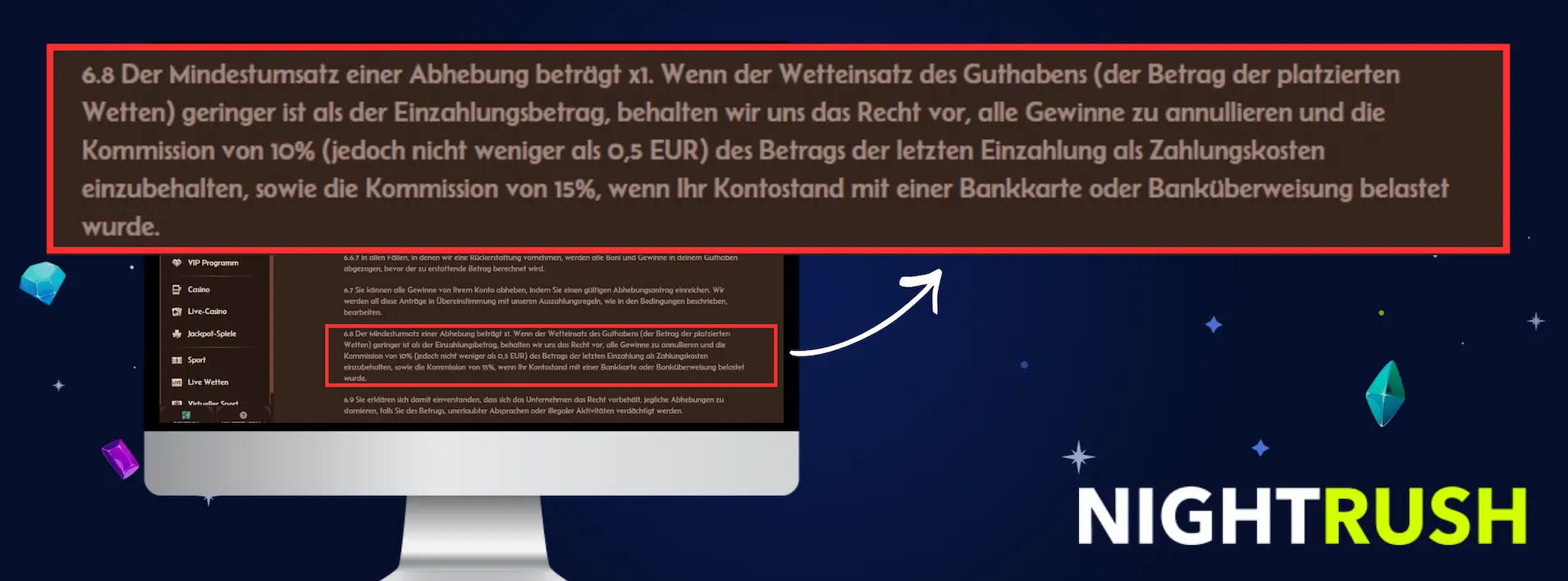 Alawin Casino AGB mit Auszahlungsgebühren