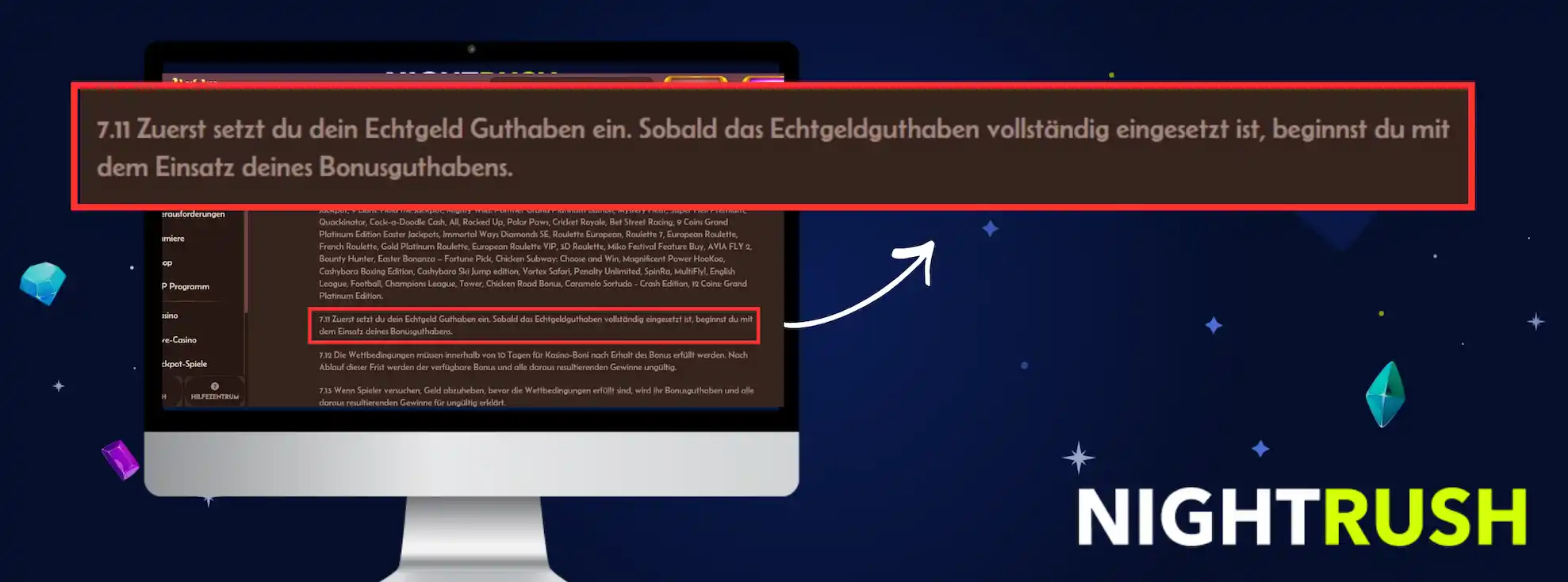 Alawin Casino Willkommensbonus-Regeln