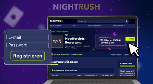 Needforslots Casino Bewertung bei Nightrush