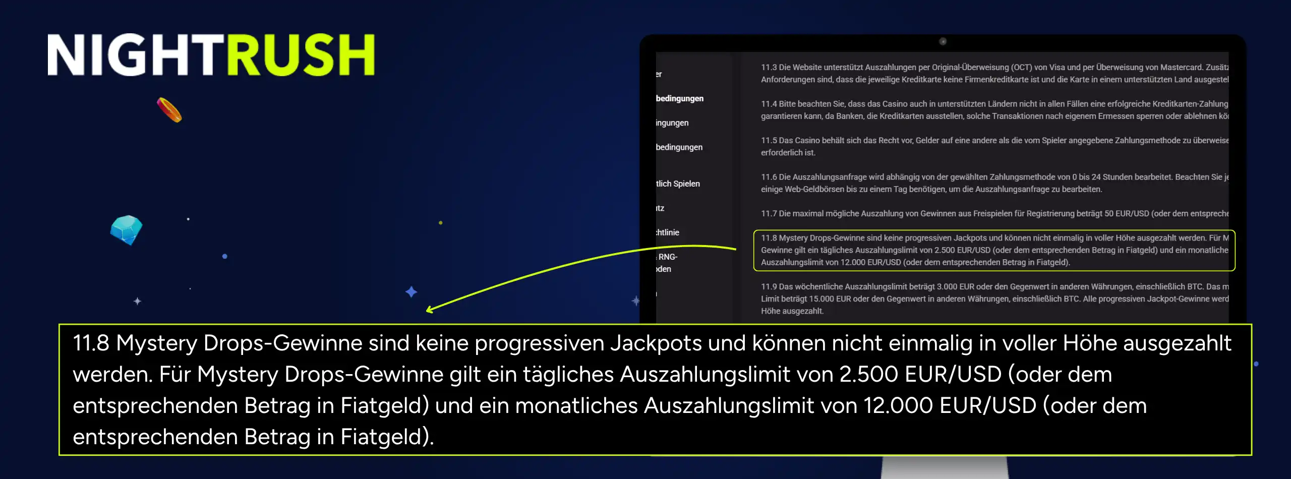 Tipp vom Experten: Prüfungen bei Auszahlungen und Einhaltung der Regeln bei HollyWin