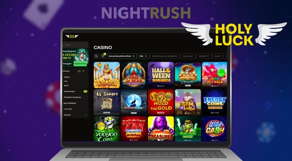 Holyluck Casino Spiele und Slots