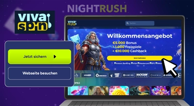 Registrierung im Vivaspin Casino