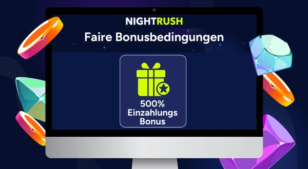 500% Einzahlungsbonus Bedingungen