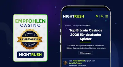 Empfohlenes Krypto Casino von Nightrush