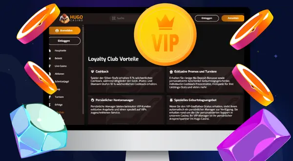 Loyalty Club Vorteile im Online Casino