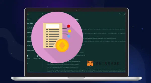 Krypto Casino Sicherheitsarchitektur mit Wallet-Integration wie MetaMask